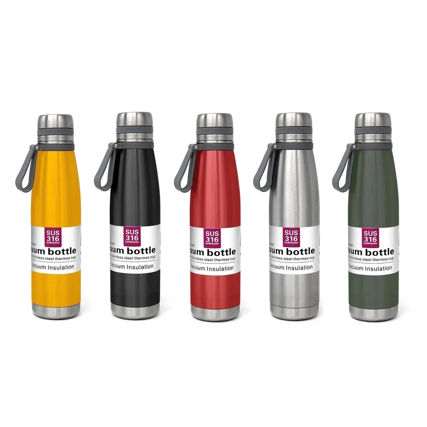 Bouteille thermos sous vide en acier inoxydable 850ml/ 1100ml/1500ml - Gourde Bottle®