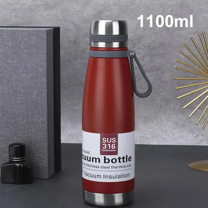 Bouteille thermos sous vide en acier inoxydable 850ml/ 1100ml/1500ml - Gourde Bottle®