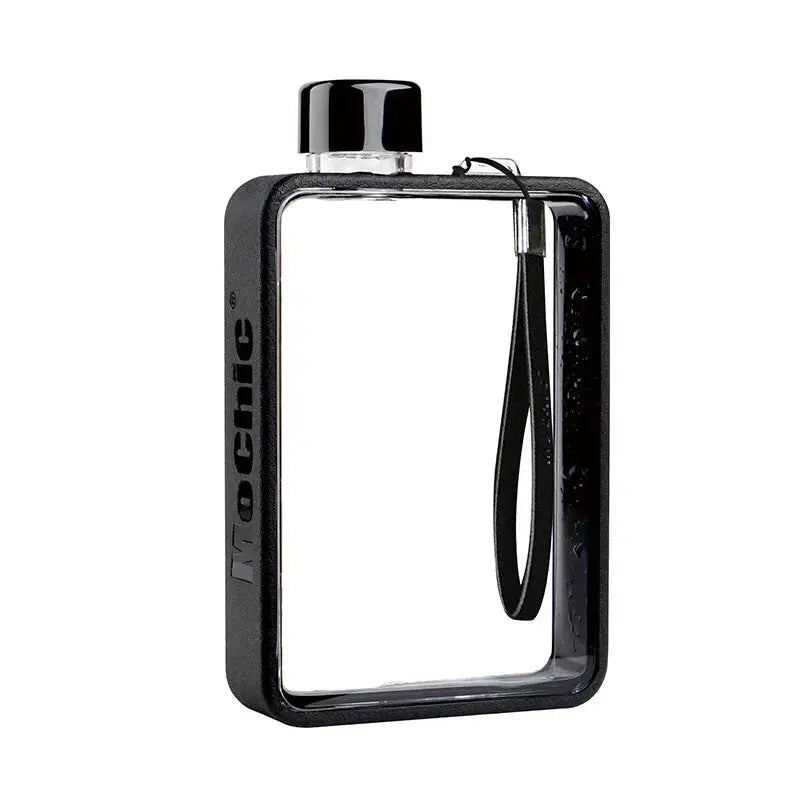 380ML Sports Water Bottle Portable Travel Flat Water Cup A5 Outdoor Fitness Transparent Kettle Gourde Bottle®