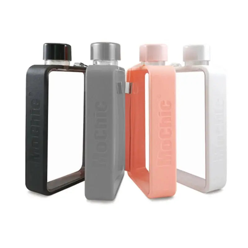 380ML Sports Water Bottle Portable Travel Flat Water Cup A5 Outdoor Fitness Transparent Kettle Gourde Bottle®
