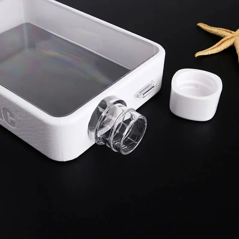 380ML Sports Water Bottle Portable Travel Flat Water Cup A5 Outdoor Fitness Transparent Kettle Gourde Bottle®