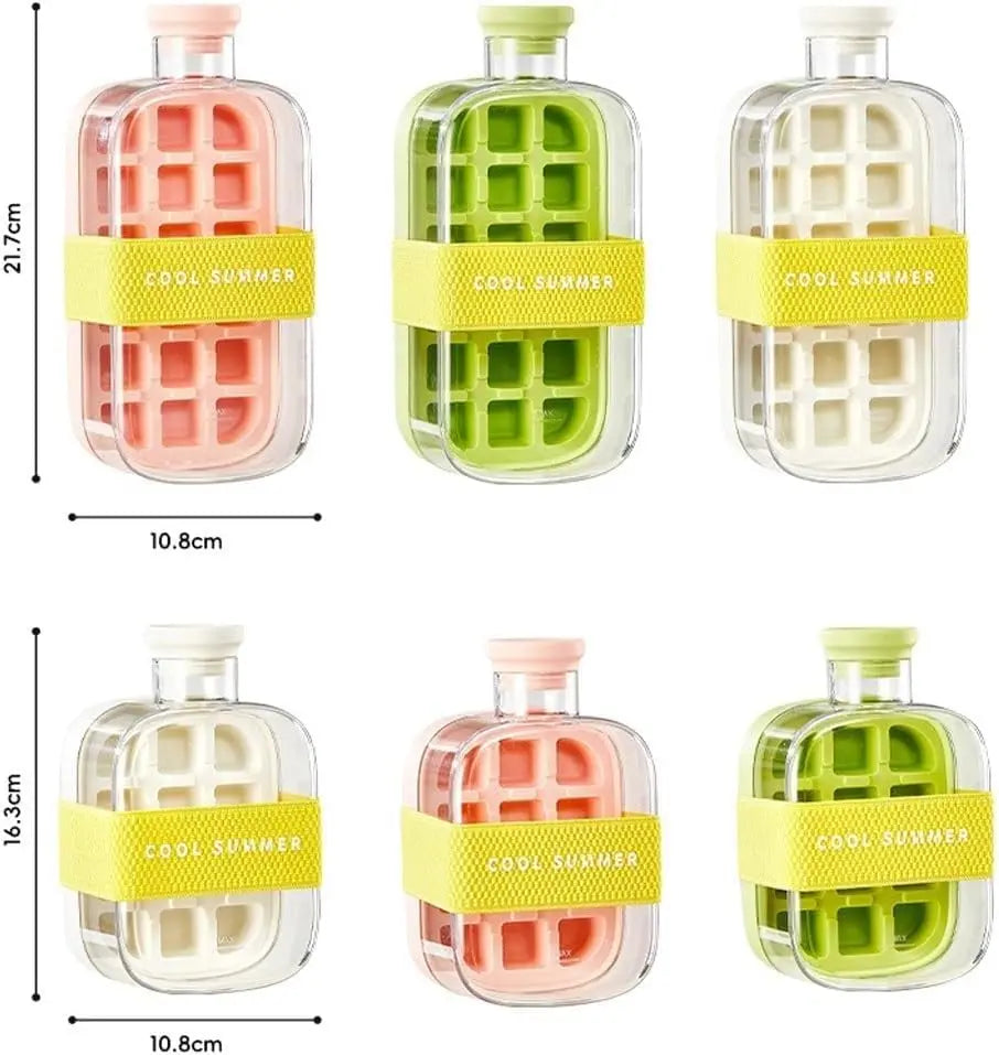 Bac À Glaçons Gourde d'Eau 800ml (Blanc) Gourde Bottle®