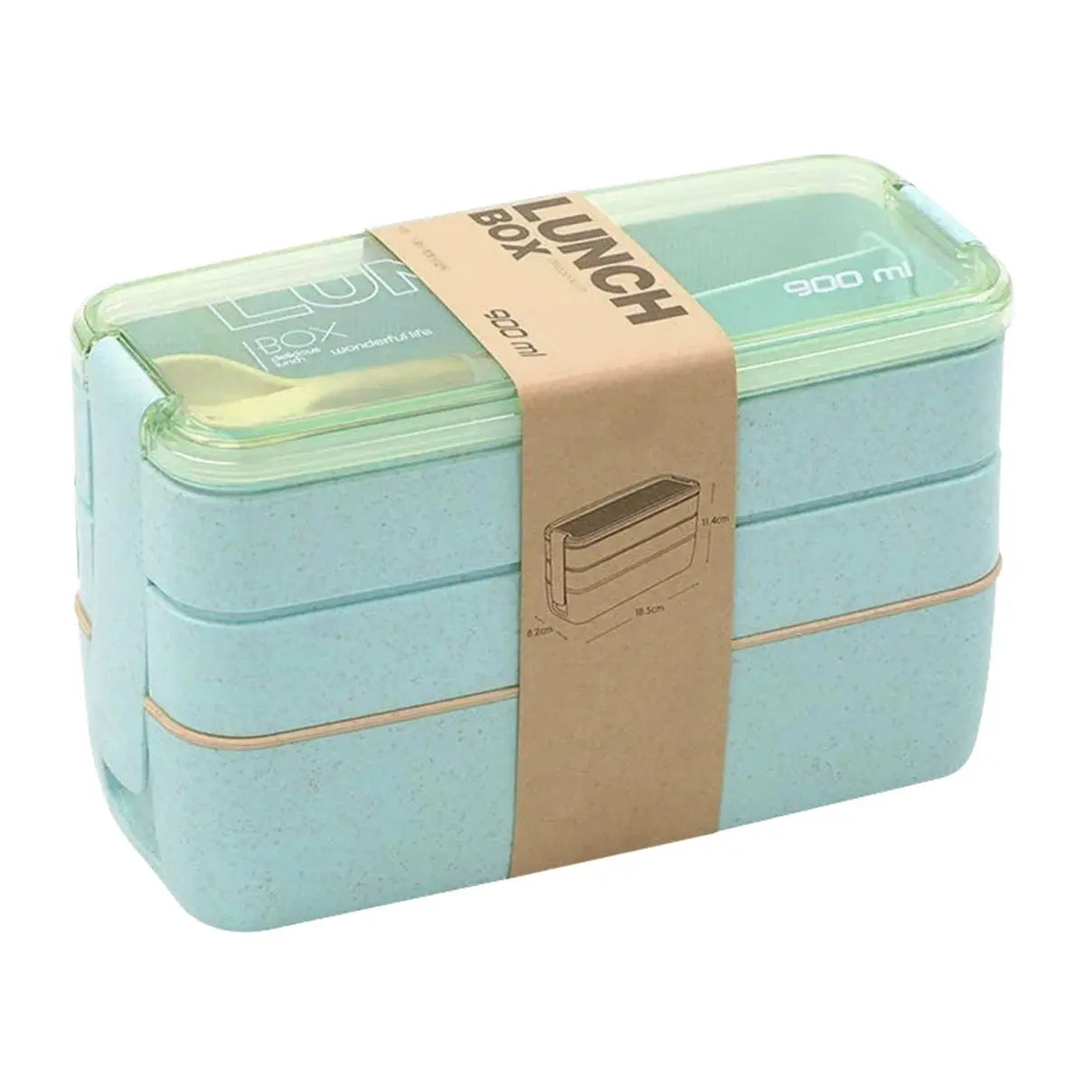 Bento Box Lunch 900ml (Vert) Gourde Bottle®