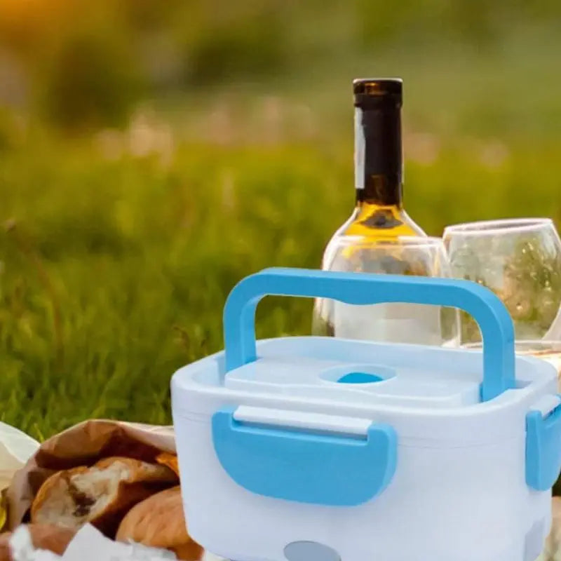 Bento Chauffante Bleue (Électrique) Gourde Bottle®