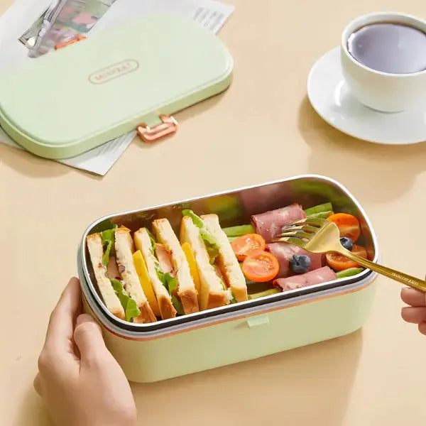 Bento Food Box Chauffante 900ML (Electrique) Gourde Bottle®