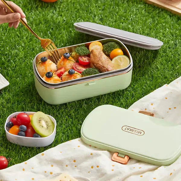 Bento Food Box Chauffante 900ML (Electrique) Gourde Bottle®