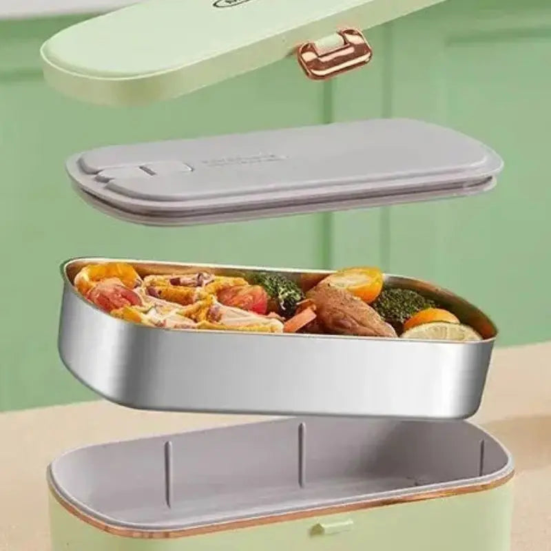 Bento Food Box Chauffante 900ML (Electrique) Gourde Bottle®