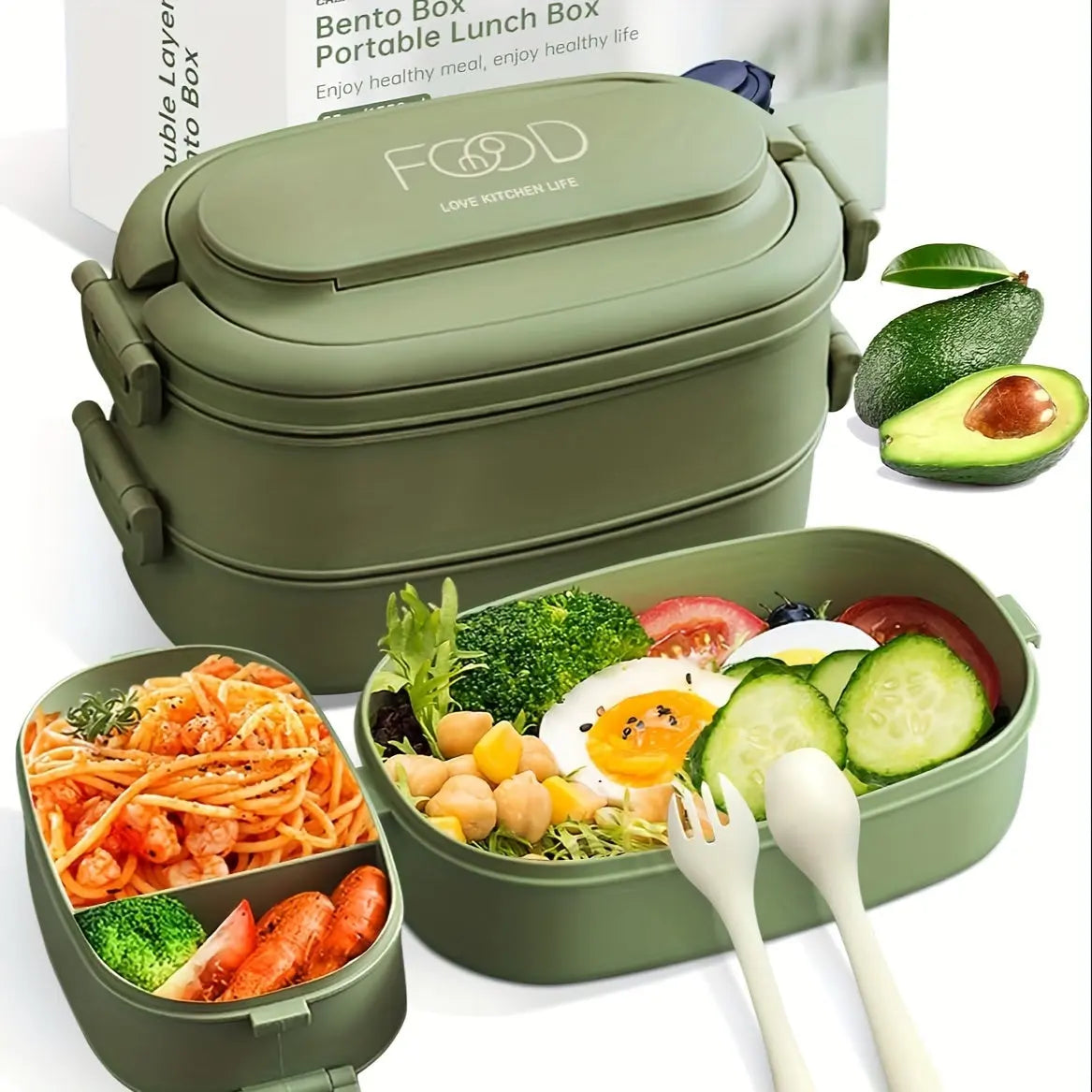 Bento In a Box Bleue 1550ml Gourde Bottle®