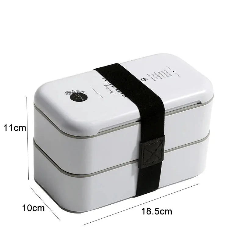 Bento Lunch Box Blanc Premium Gourde Bottle®