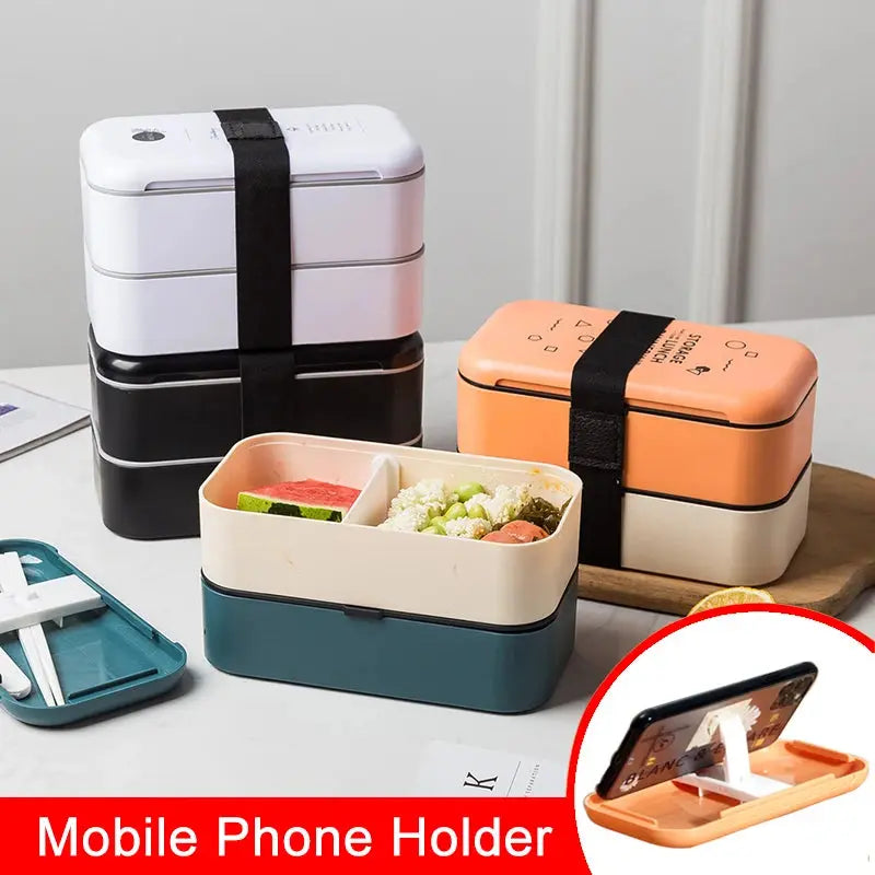 Bento Lunch Box Blanc Premium Gourde Bottle®