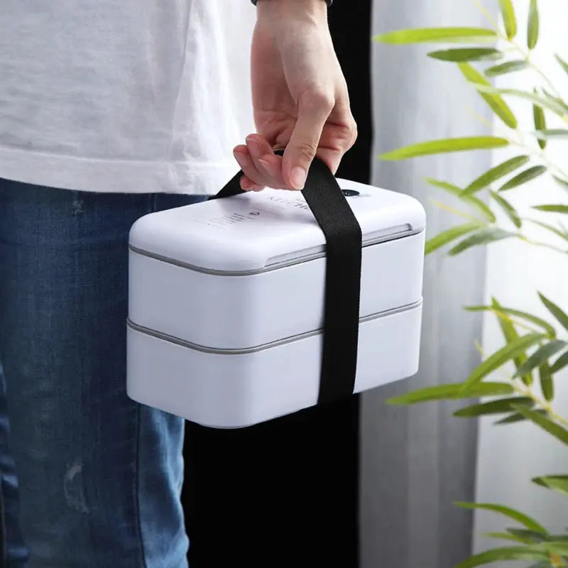 Bento Lunch Box Blanc Premium Gourde Bottle®