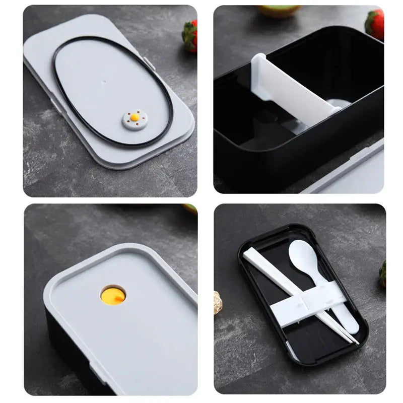 Bento Lunch Box Blanc Premium Gourde Bottle®