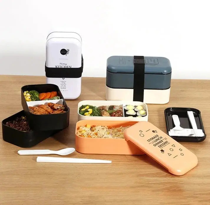 Bento Lunch Box Noire Chic Gourde Bottle®