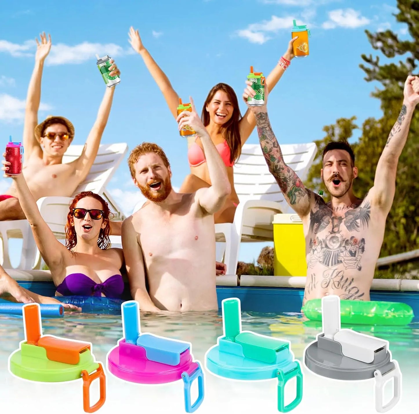 Bouchon Couvercle Multi Boissons Gourde Bottle®