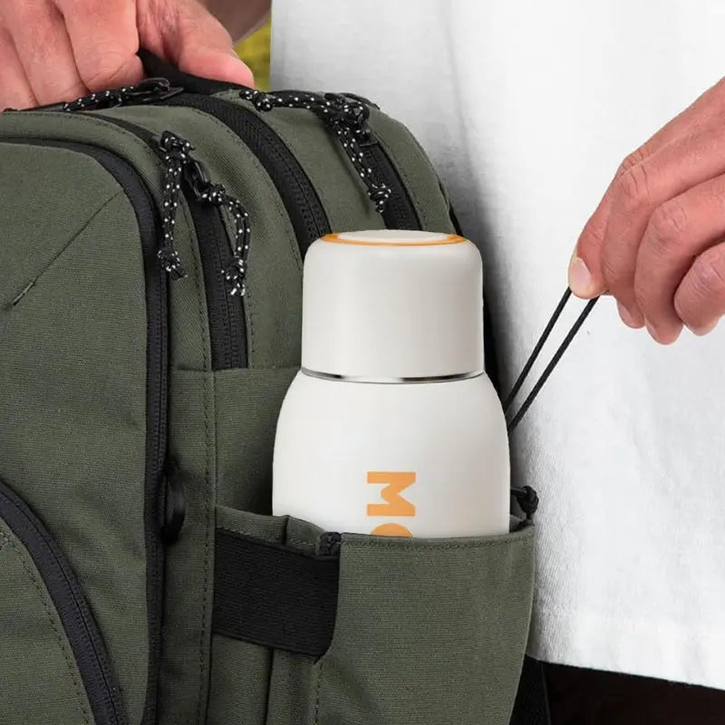Bouilloire De Voyage Blanc et Gris 600 ml Gourde Bottle®