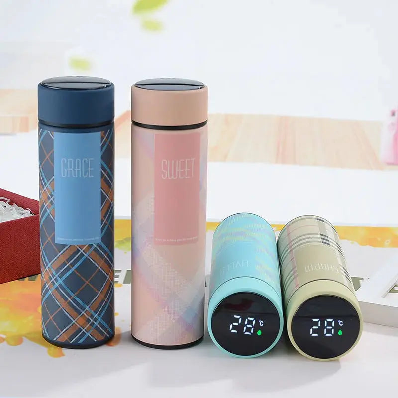 Bouteille Isotherme Intelligente Rose Gourde Bottle®