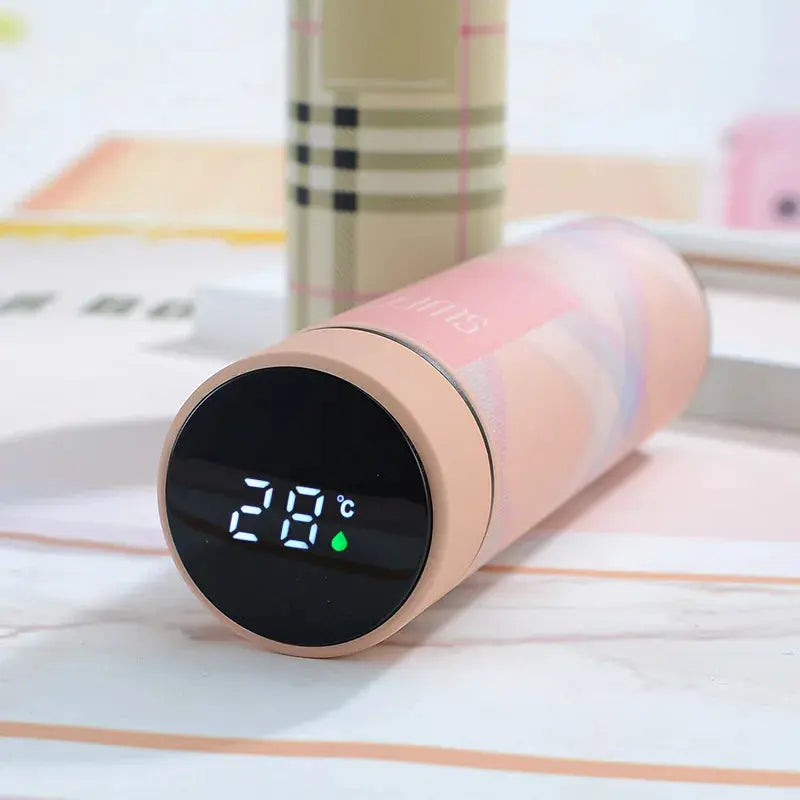 Bouteille Isotherme Intelligente Rose Gourde Bottle®