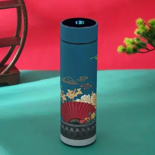 Bouteille isotherme chinoise, vert tendance - Gourde Bottle