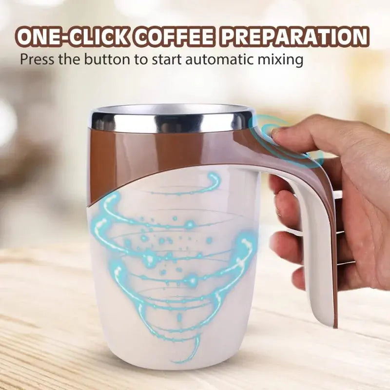 Mug Auto Mélangeur 380 ml - Gourde Bottle®