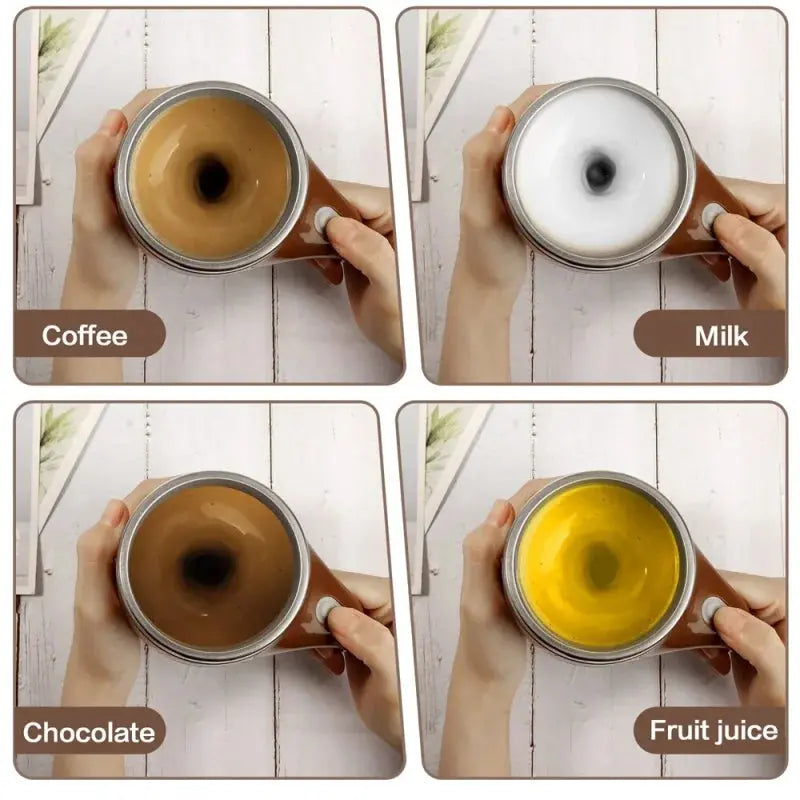 Mug Auto Mélangeur 380 ml - Gourde Bottle®