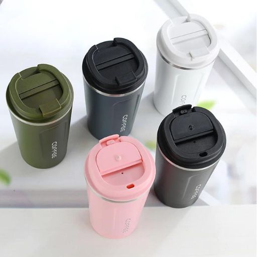 Collections mug à café isotherme à double paroi en acier inoxydable pour gardez vous boissons au chaud et froid - Gourde Bottle
