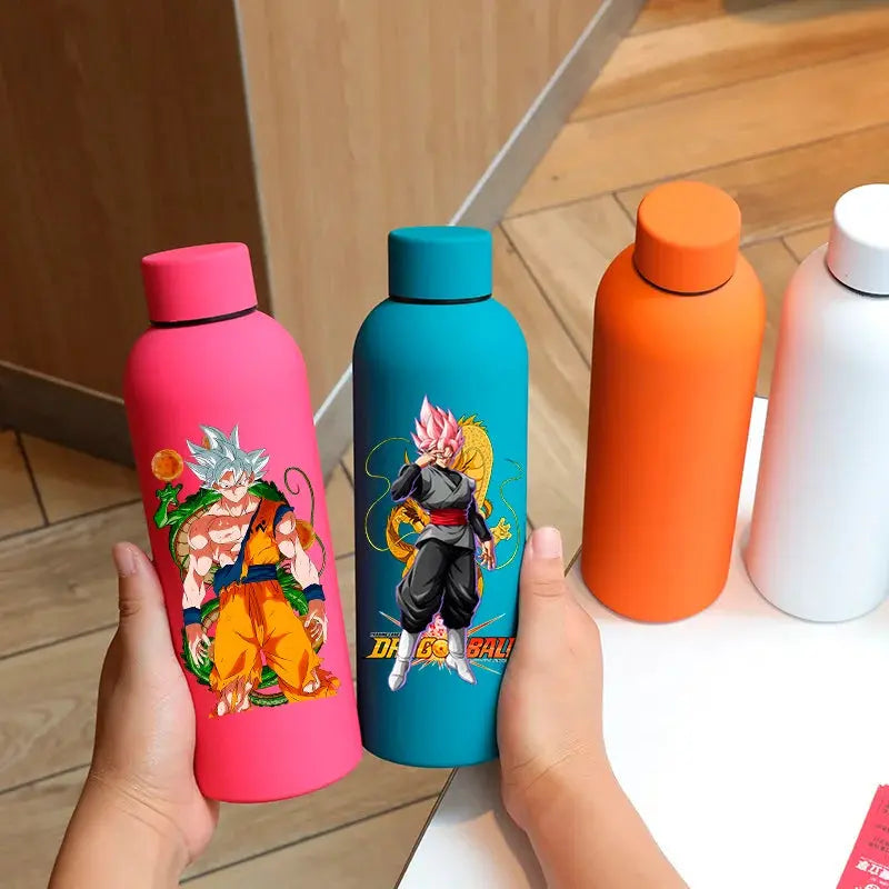 Dragon Ball Thermos Dragon Ball Enfant 500ml, Bouteille isotherme Dragon Ball Z enfant 500ml ,
Dragon Ball 500ML Stainless Steel Thermos Cup 4color Double Layer Vacuum Rubber Paint Sport Small Mouth Ice Water Bottle Goku Gourde Bottle®
