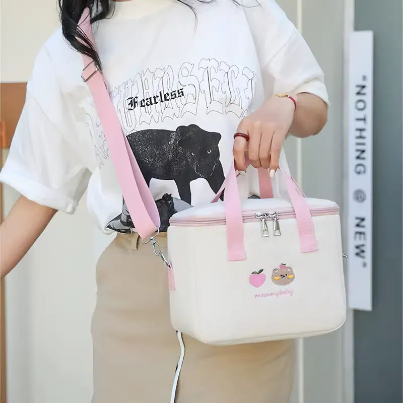 Girl Lunch Boxes Rose (Isotherme) Gourde Bottle®