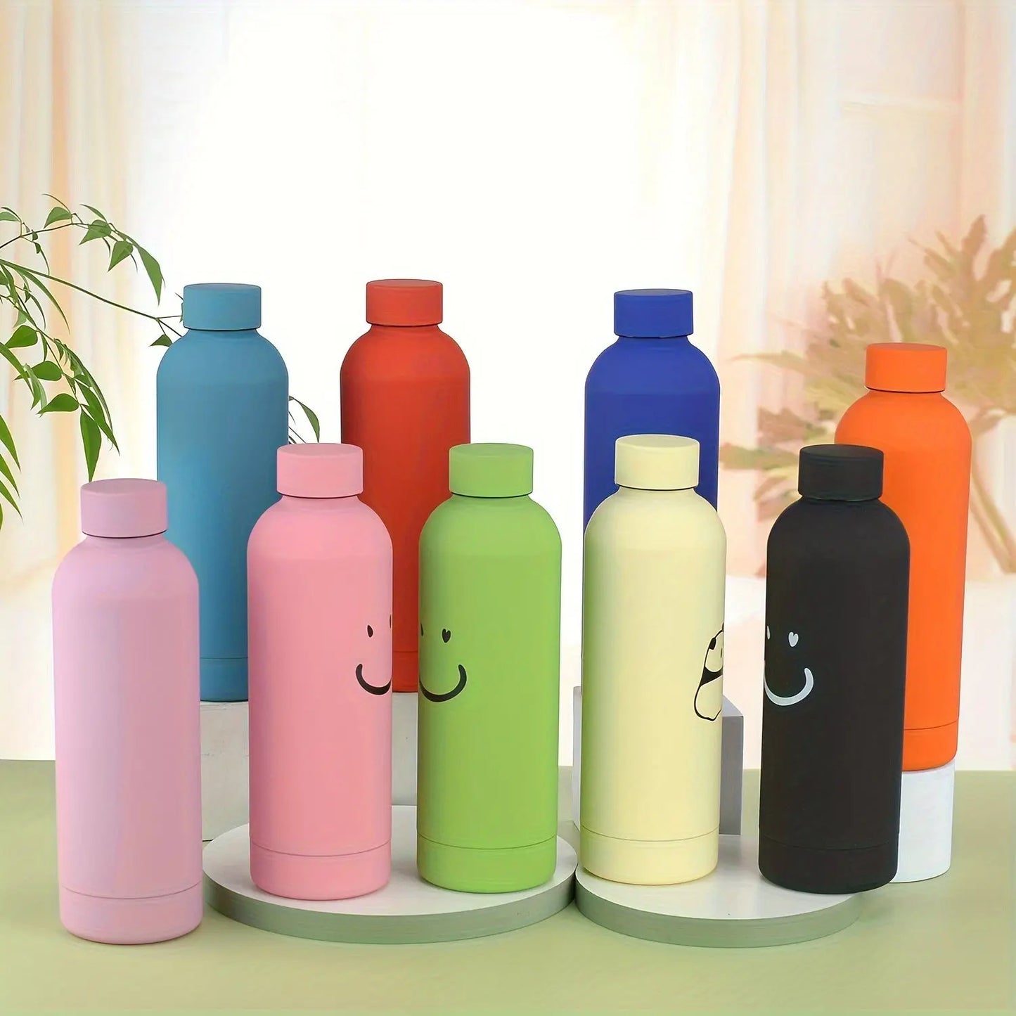 Gourde Acier Inoxydable Noire 500ml Gourde Bottle®