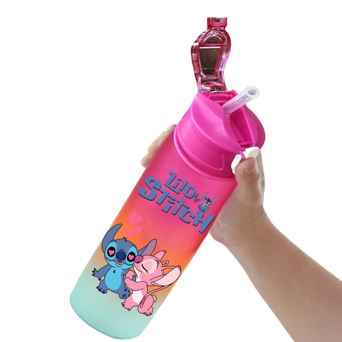 Gourde Eau Disney Lilo et  Stitch Gourde Rose 750ML Gourde Bottle®