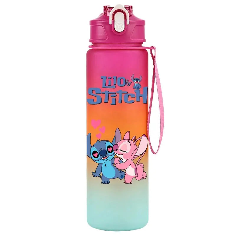 Gourde Eau Disney Lilo et  Stitch Gourde Rose 750ML Gourde Bottle®