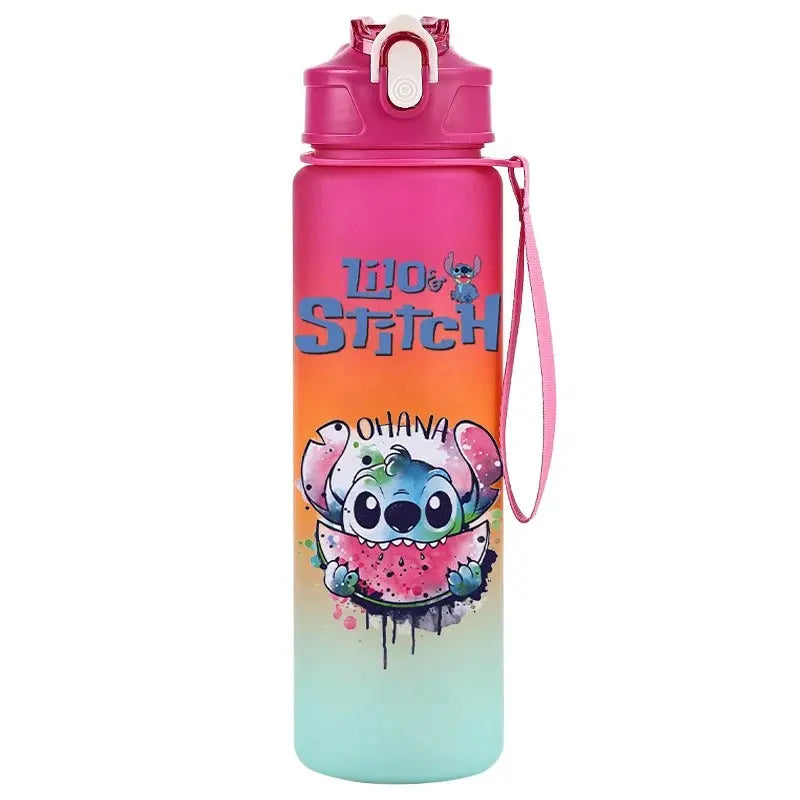Gourde Eau Disney Lilo et  Stitch Gourde Rose 750ML Gourde Bottle®