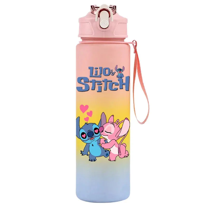Gourde Eau Disney Lilo et Stitch Gourde Rose Poudré 750ML Gourde Bottle®
