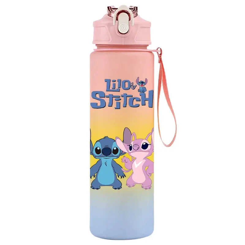 Gourde Eau Disney Lilo et Stitch Gourde Rose Poudré 750ML Gourde Bottle®