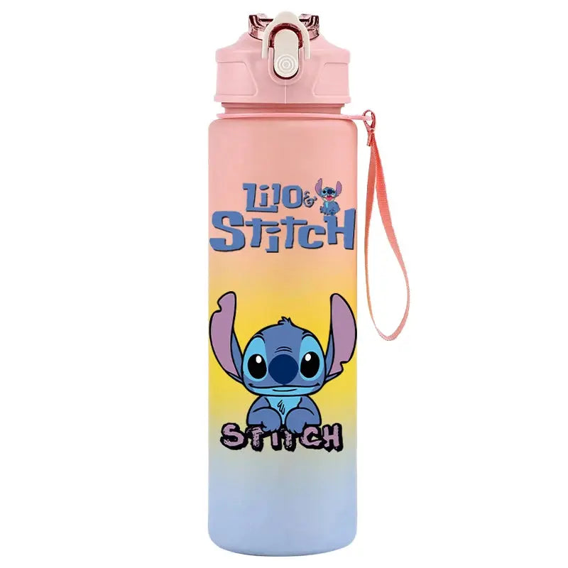 Gourde Eau Disney Lilo et Stitch Gourde Rose Poudré 750ML Gourde Bottle®
