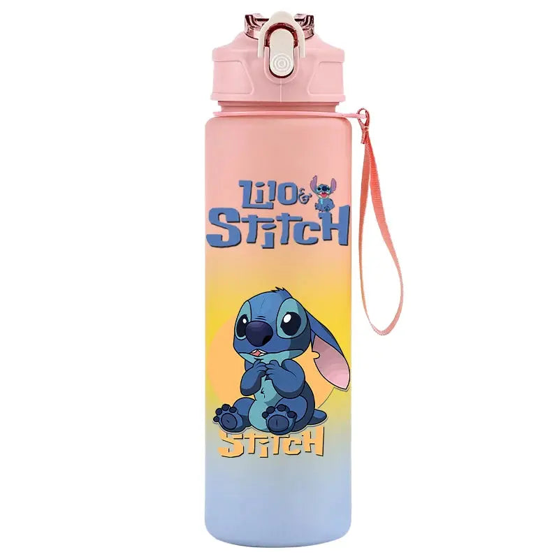 Gourde Eau Disney Lilo et Stitch Gourde Rose Poudré 750ML Gourde Bottle®