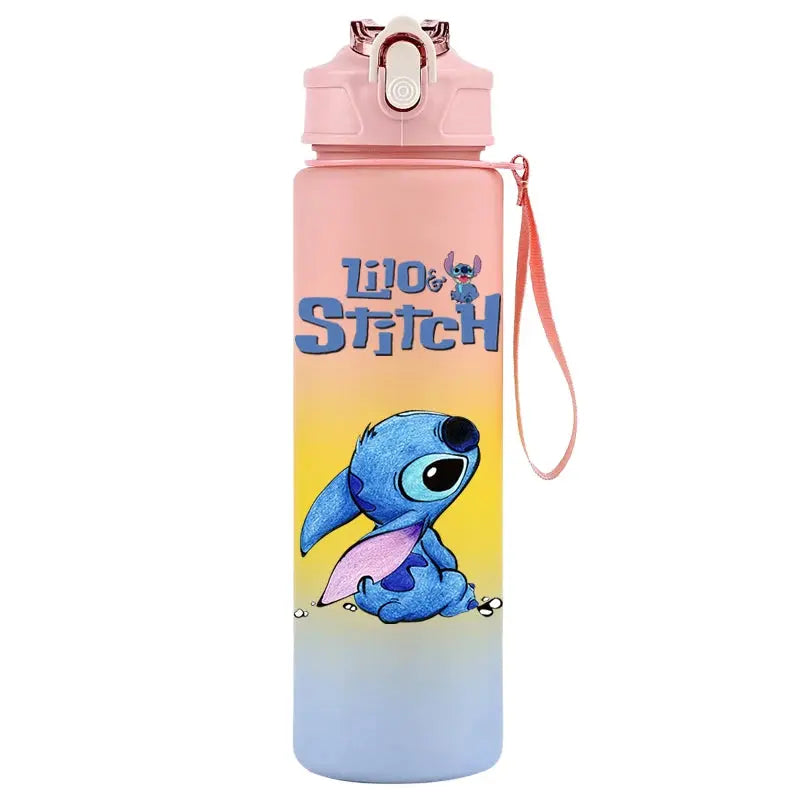 Gourde Eau Disney Lilo et Stitch Gourde Rose Poudré 750ML Gourde Bottle®