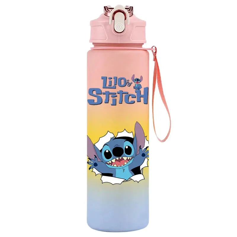 Gourde Eau Disney Lilo et Stitch Gourde Rose Poudré 750ML Gourde Bottle®