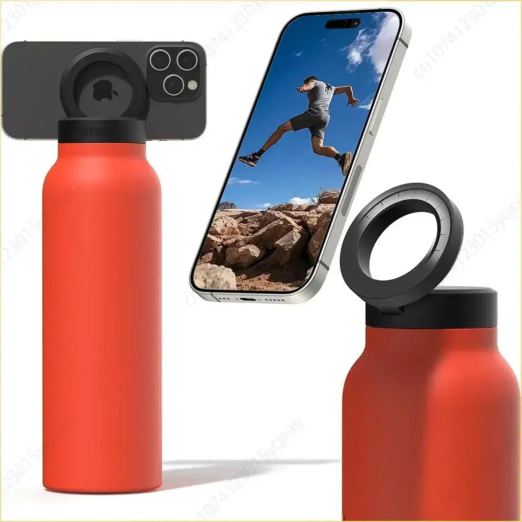 Gourde Magnétique 710 ml (Inox) - Gourde Bottle®