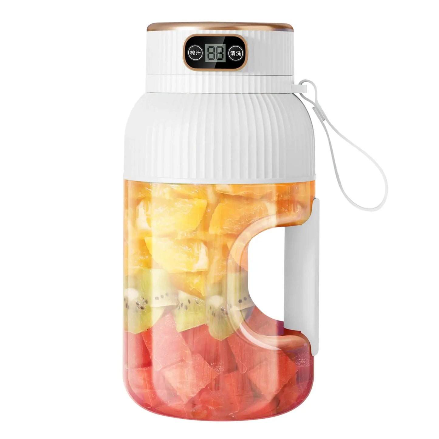 Gourde Mixeur Sport 1200ml (Blanc) Gourde Bottle®