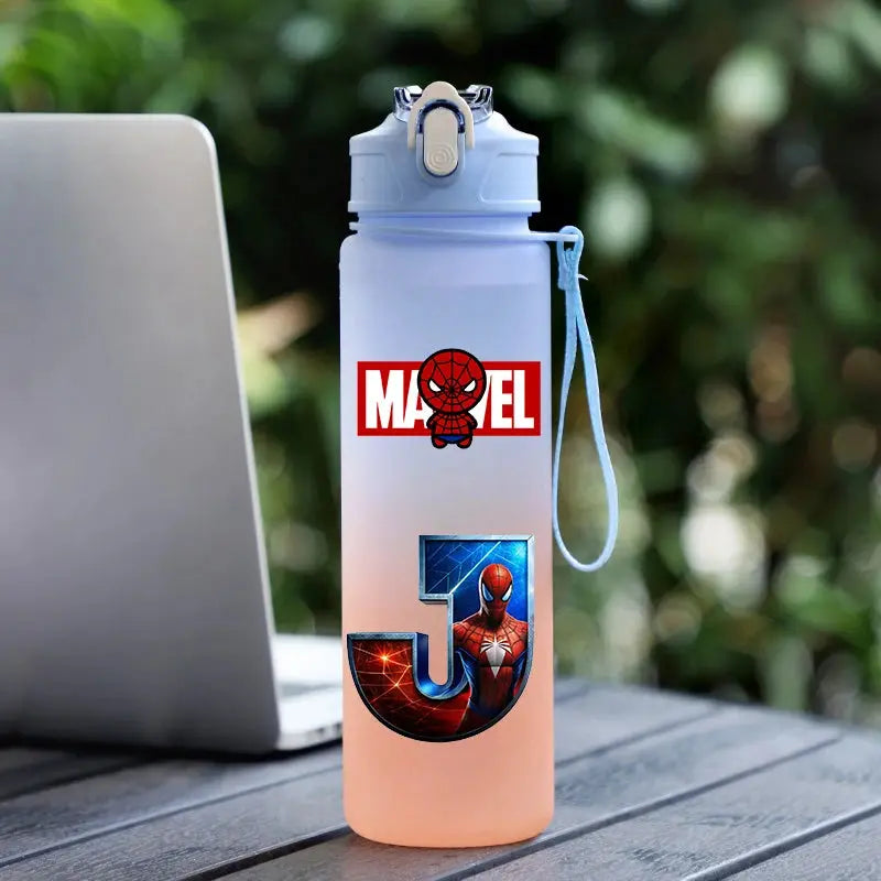 Gourde Spiderman 750ML (Lettre A-Z) Gourde Bottle®