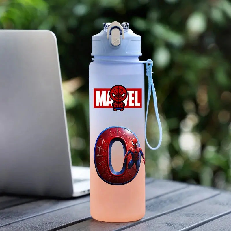 Gourde Spiderman 750ML (Lettre A-Z) Gourde Bottle®