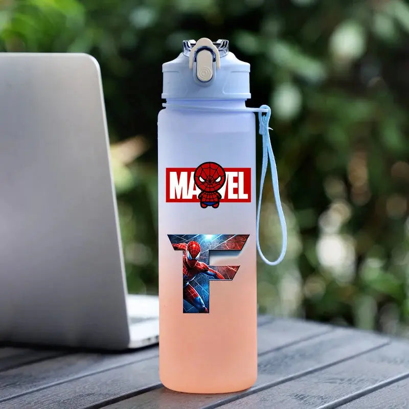 Gourde Spiderman 750ML (Lettre A-Z) Gourde Bottle®