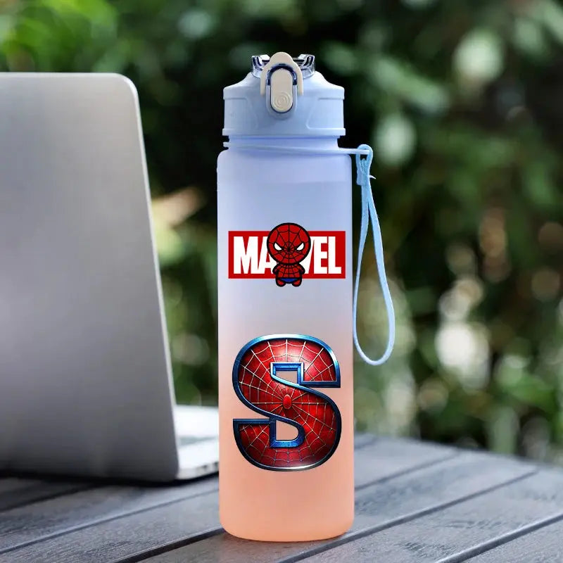 Gourde Spiderman 750ML (Lettre A-Z) Gourde Bottle®