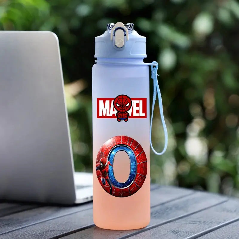 Gourde Spiderman 750ML (Lettre A-Z) Gourde Bottle®