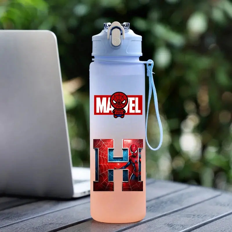 Gourde Spiderman 750ML (Lettre A-Z) Gourde Bottle®