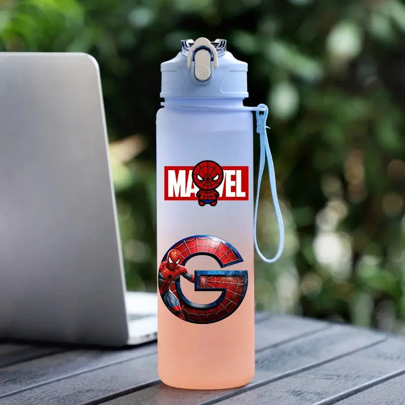 Gourde Spiderman 750ML (Lettre A-Z) Gourde Bottle®