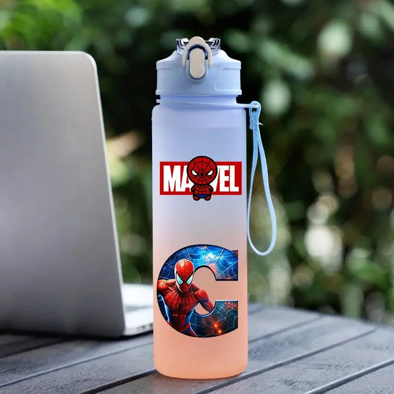 Gourde Spiderman 750ML (Lettre A-Z) Gourde Bottle®
