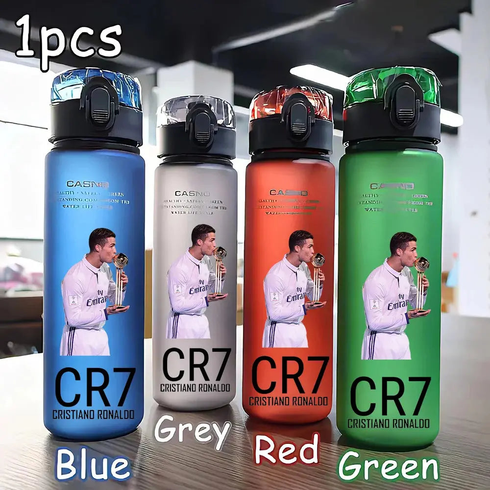 Gourde d'Eau Cristiano Ronaldo 560ML Four-color Portable Sports Outdoor Camping Football Star Water Bottle CR7 Gourde Bottle®