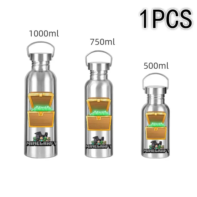 Gourde d'Eau Isotherme Minecraft 500 ML