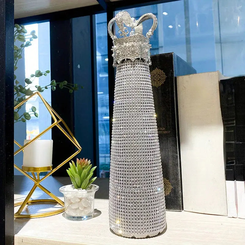 Gourde d'Eau Isotherme Paillettes 500ml (Inox) Gourde Bottle®